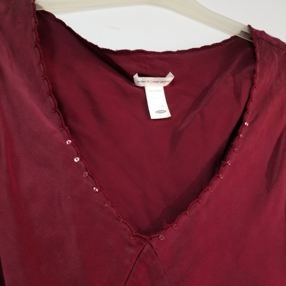 💥SOLD -Silk Tank Top - Picture 2 of 7